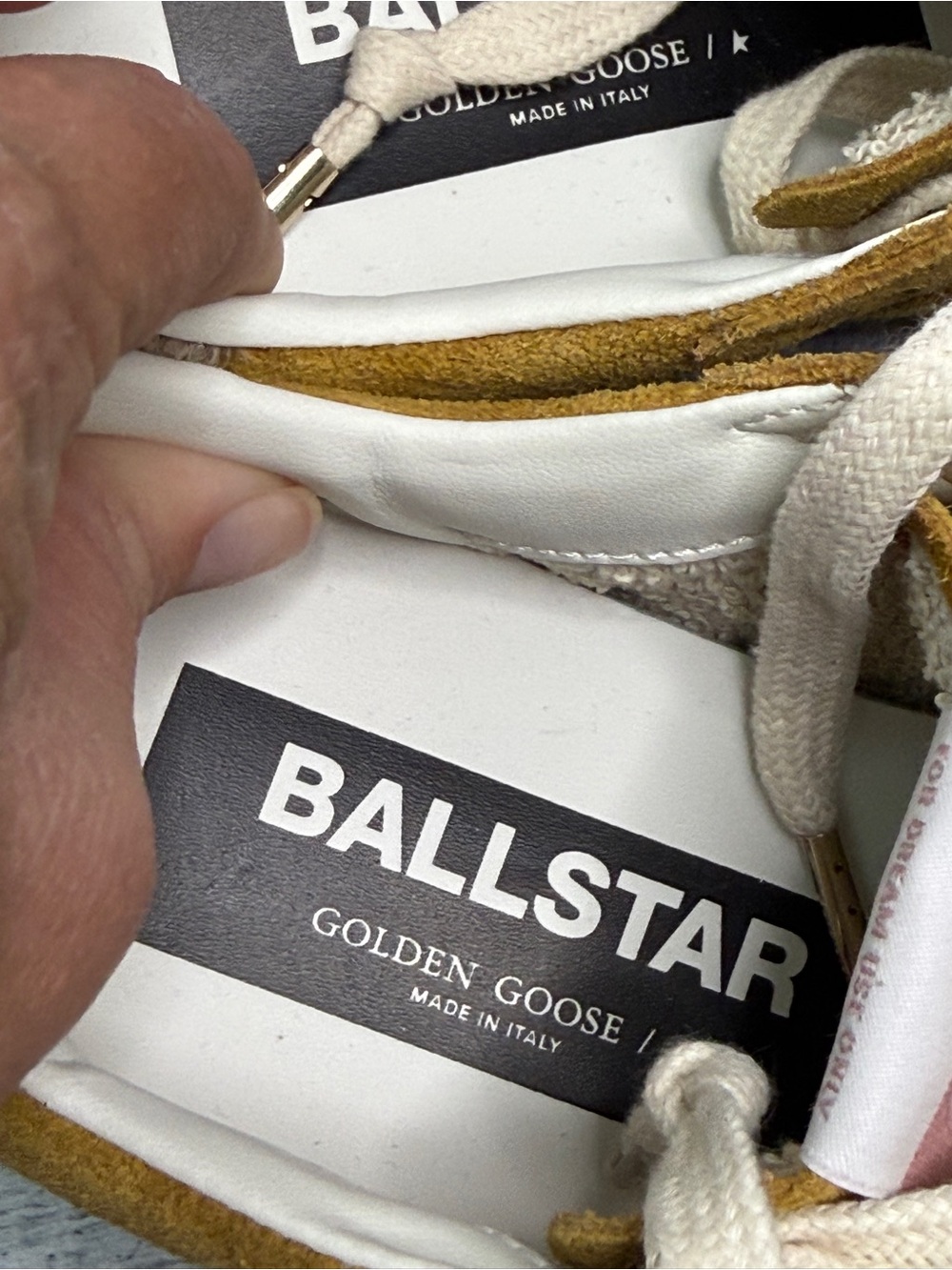 Golden Goose Ball Star Ocre Suede 36 - Picture 4 of 10